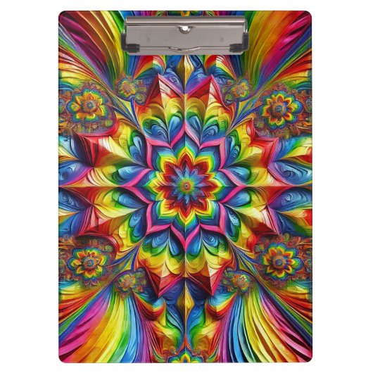 Patriottisch Klembord met LGBTQ-kleuren (Voorkant)