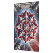 Patriottisch Klembord met Noorse kleuren (Links)