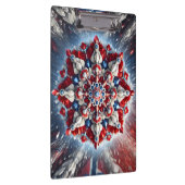 Patriottisch Klembord met Noorse kleuren (Rechts)