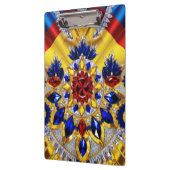 Patriottisch Klembord met Roemeense kleuren (Links)