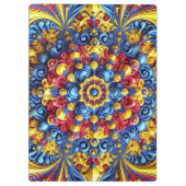 Patriottisch Klembord met Roemeense kleuren (Achterkant)