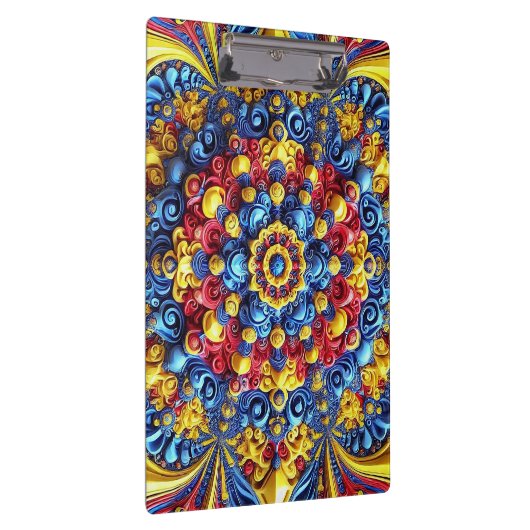 Patriottisch Klembord met Roemeense kleuren (Rechts)