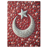 Patriottisch Klembord met Turkse kleuren (Achterkant)