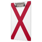Patriottisch Klembord met vlag van Alabama, Vereni (Links)