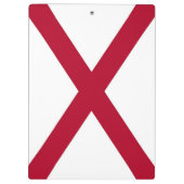 Patriottisch Klembord met vlag van Alabama, Vereni (Achterkant)