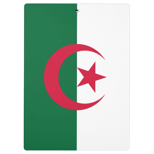 Patriottisch Klembord met vlag van Algerije (Achterkant)