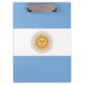 Patriottisch Klembord met vlag van Argentinië (Voorkant)