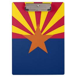Patriottisch Klembord met vlag van Arizona, Vereni