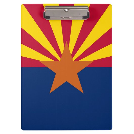Patriottisch Klembord met vlag van Arizona, Vereni (Voorkant)