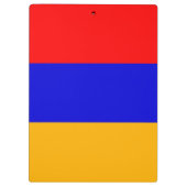 Patriottisch Klembord met vlag van Armenië (Achterkant)