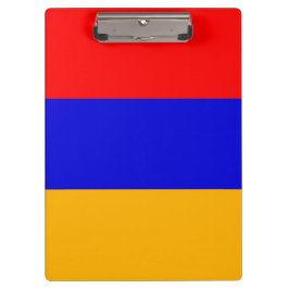 Patriottisch Klembord met vlag van Armenië