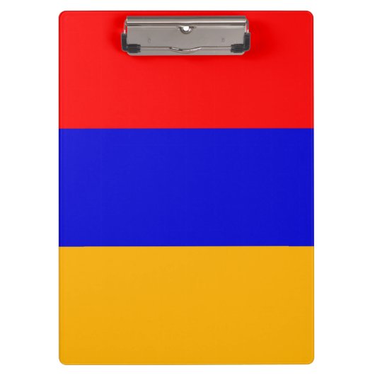 Patriottisch Klembord met vlag van Armenië (Voorkant)