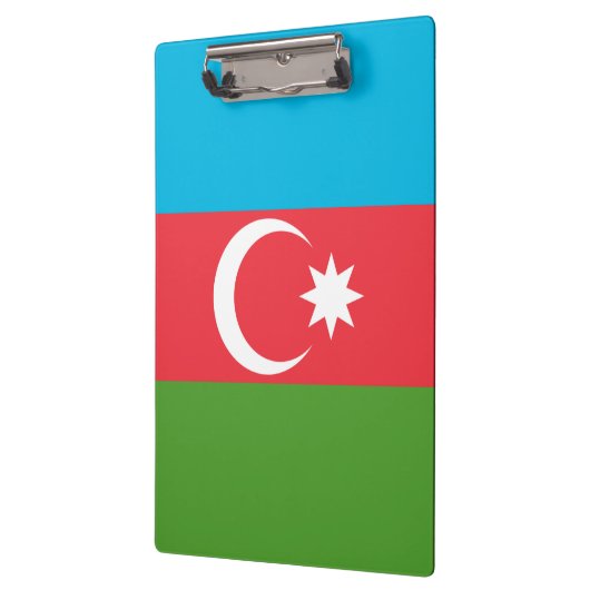 Patriottisch Klembord met vlag van Azerbeidzjan (Links)