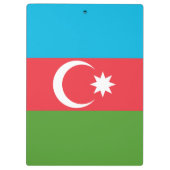 Patriottisch Klembord met vlag van Azerbeidzjan (Achterkant)