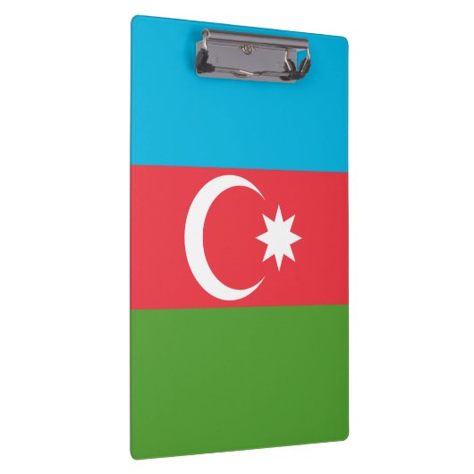 Patriottisch Klembord met vlag van Azerbeidzjan (Rechts)