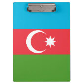Patriottisch Klembord met vlag van Azerbeidzjan (Voorkant)