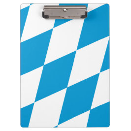 Patriottisch klembord met vlag van Beieren, Duitsl