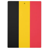 Patriottisch Klembord met vlag van België (Achterkant)