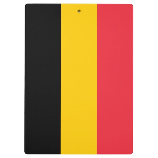 Patriottisch Klembord met vlag van België (Achterkant)
