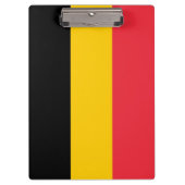Patriottisch Klembord met vlag van België (Voorkant)