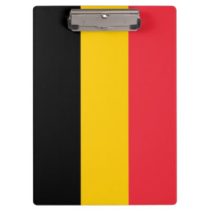 Patriottisch Klembord met vlag van België
