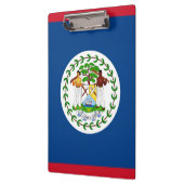 Patriottisch Klembord met vlag van Belize (Links)