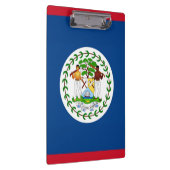 Patriottisch Klembord met vlag van Belize (Rechts)
