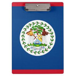 Patriottisch Klembord met vlag van Belize