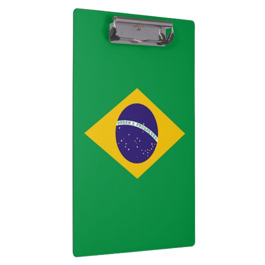 Patriottisch Klembord met vlag van Brazilië (Rechts)