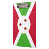 Patriottisch Klembord met vlag van Burundi (Links)