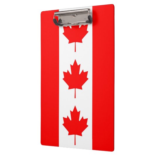 Patriottisch Klembord met vlag van Canada (Links)