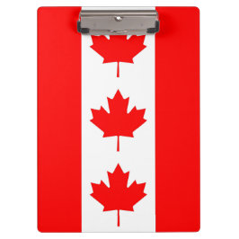 Patriottisch Klembord met vlag van Canada