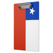Patriottisch Klembord met vlag van Chili (Links)