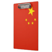 Patriottisch Klembord met vlag van China (Links)