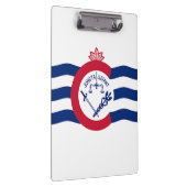 Patriottisch klembord met vlag van Cincinnati, VS (Rechts)