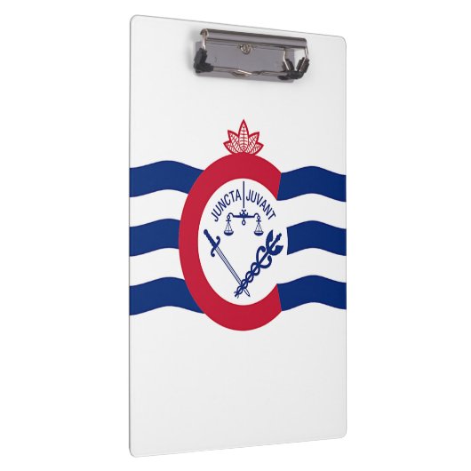 Patriottisch klembord met vlag van Cincinnati, VS (Rechts)
