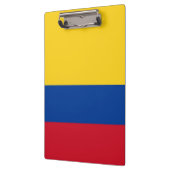 Patriottisch Klembord met vlag van Colombia (Links)