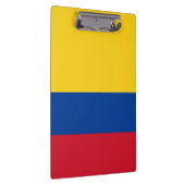 Patriottisch Klembord met vlag van Colombia (Rechts)