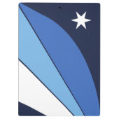 Patriottisch Klembord met vlag van Columbia, SC (Achterkant)