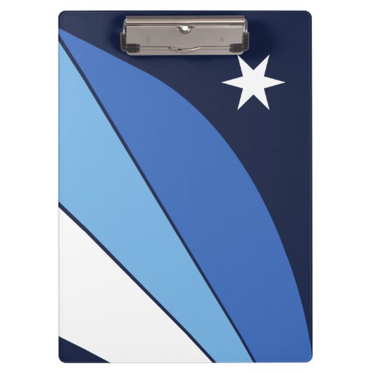 Patriottisch Klembord met vlag van Columbia, SC (Voorkant)