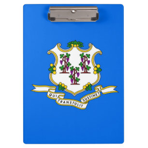 Patriottisch Klembord met vlag van Connecticut, Ve