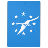 Patriottisch Klembord met vlag van Corpus Christi (Achterkant)