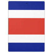 Patriottisch Klembord met vlag van Costa Rica (Achterkant)