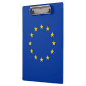 Patriottisch Klembord met vlag van de Europese Uni (Links)