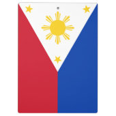 Patriottisch Klembord met vlag van de Filipijnen (Achterkant)