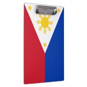 Patriottisch Klembord met vlag van de Filipijnen (Rechts)