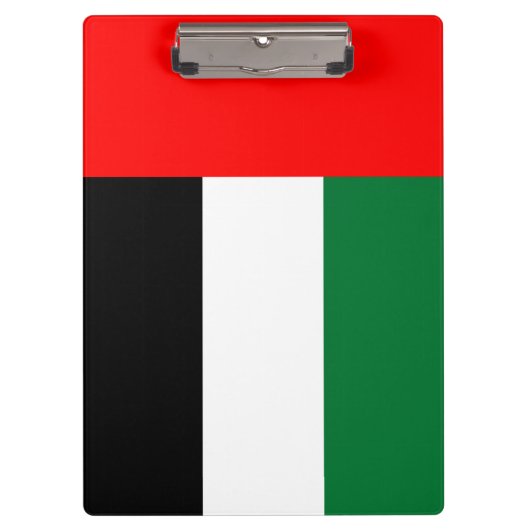 Patriottisch klembord met vlag van de Verenigde Ar (Voorkant)