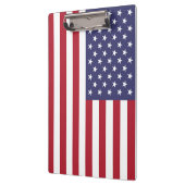 Patriottisch Klembord met vlag van de VS (Links)