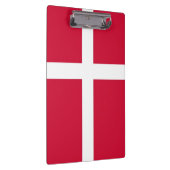 Patriottisch Klembord met vlag van Denemarken (Rechts)