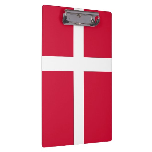 Patriottisch Klembord met vlag van Denemarken (Rechts)